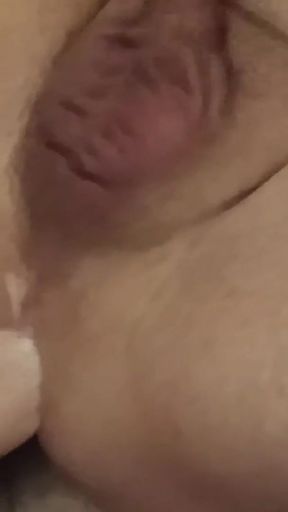 Girlfriend fisting my ass.   Clip 1