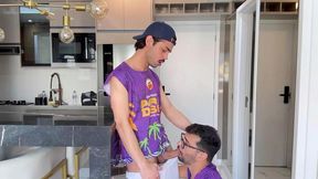 marcos goiano - nerd levando pica do foliao de carnaval - sexo gay sem camisinha - marcos goiano e kallel