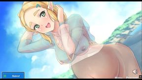 legend of the spirit orbs [zelda hentai game parody pornplay ] ep.3 happy ending with zelda pregnant