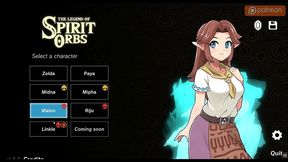 legend of the spirit orbs [zelda hentai game parody pornplay ] ep.3 happy ending with zelda pregnant