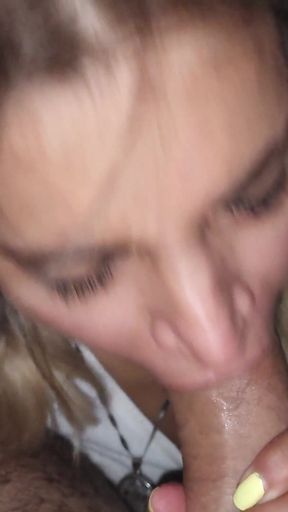 Deep Throat Under the Sheets