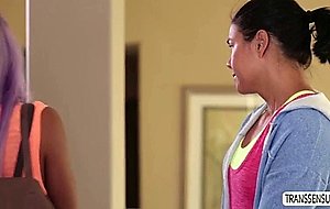 Fabulous transbabe mara nova intense anal scene with stud kory