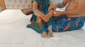 Desi Suhagrat chudai by honeymoon Hotty jiya Sharma second bf with dirty talk