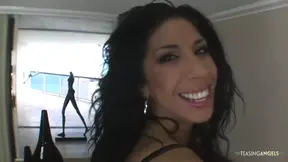 Busty Kayla Carrera deepthroats and preps for deep thrusts