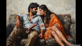 Sexy slim indian village girl sex with her tution sir