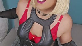 SISSY training 101 - British TS uses you