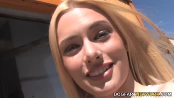 Kennedy Kressler Swallows BBC at the Gloryhole