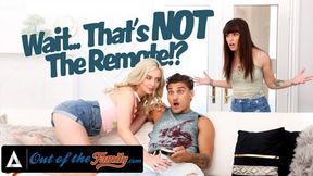 OUT OF THE FAMILY - Lexi Lore &amp; Chanel Camryn Have Mouths Full Of Cum After Sex With Lexi&#039;s Stepbro