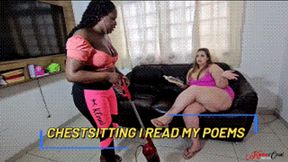 CHESTISITTING I READ MY POEMS - BRITNEY HUNTER - FULL VERSION IN FULL HD - NEW KC NOVEMBER 2025