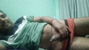 indian desi man sex and show shower shoe and masterbation