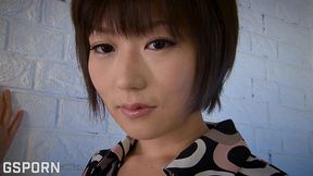 interview and fuck sexy japanese milf to fill her wet pussy of hot creampie