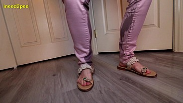 Harlow West vs Straitjacket epic pants pissing
