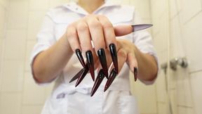 Nurses long nails joi