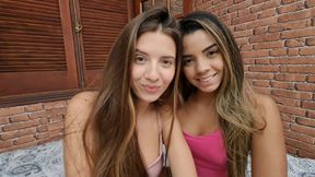 TABOO KISSES SPITTING - VOL # 465 - SABRINA SCOTT x BABI - CLIP 01 - NEW MF MAR 2022 - never published - Exclusive Girls
