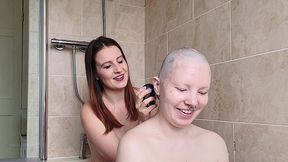 scarlot rose shaves my head nice and smooth for me as we chat about hairstyles, headshaves and wigs, and how they affects our...