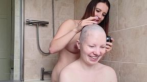 scarlot rose shaves my head nice and smooth for me as we chat about hairstyles, headshaves and wigs, and how they affects our...