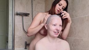 scarlot rose shaves my head nice and smooth for me as we chat about hairstyles, headshaves and wigs, and how they affects our...