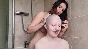 scarlot rose shaves my head nice and smooth for me as we chat about hairstyles, headshaves and wigs, and how they affects our...