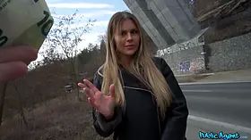 Public agent - tastey chick with divine Natural Tits went all the way total scene