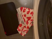 Young 19yo Perv Boy Cums On Fresh Underwear And Puts It Back In The Washing Machine