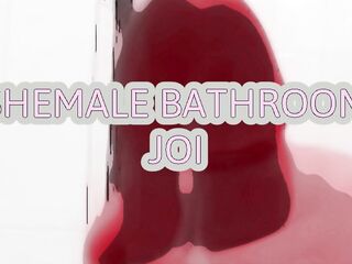 Tranny Brandy directs your strokes in the bath