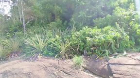 I Showed off on the Rock on the Beach and the Fisherman Almost Caught Me.