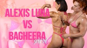 Bagheera vs Alexis Luna : Sexy Oil