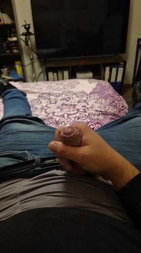 Jerking off is horny ^^