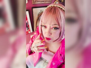 Your Chick, Tina Snua, Looking cute And Smokin' A Cigarette For YOU - OMI OME Snap Inhles Smoke Rings