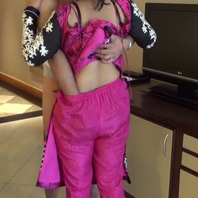 Married Indian Couple on Honeymoon Wife Getting Naked for Hot Sex - Desi Sex