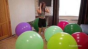 Irene mass popping all 36 inch balloons