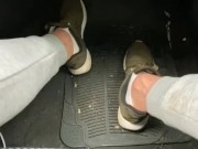 AlphaMaleXXL Trainers, ankle socks and feet