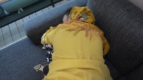 Homemade Sex with Big Ass Muslim Arab Stepmom in Hijab