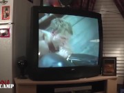 Friends Axel Johnson and Kameron Scott wank and suck dicks