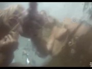 Whitney and Taylor take you into the tub