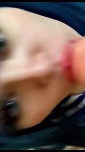 4th of July college girl ahegao blowjob