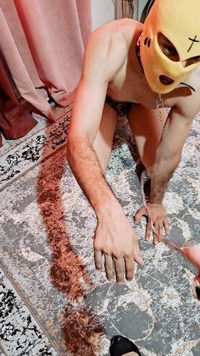 Part 7 Pathetic Slave Foot Kissing & Shoe Licking Humiliation Training