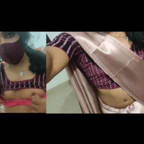 Beautiful Ladyboy Roshni Amateur Homemade Fun and Cumshot