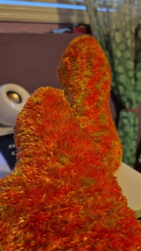 Fluffy socks