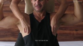 Married muscle daddy milked raw by skinny twink until he loses control