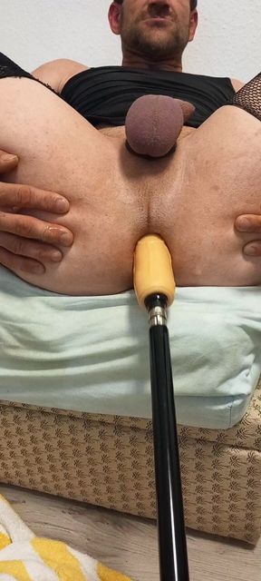 Anal party alone