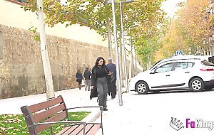 Sexual tour in madrid. the huge tits of nelia estrada know the capital
