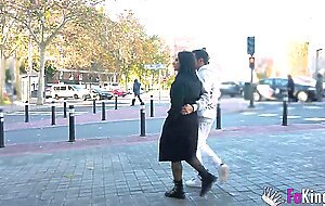 Sexual tour in madrid. the huge tits of nelia estrada know the capital