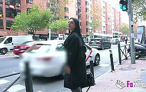 Sexual tour in madrid. the huge tits of nelia estrada know the capital