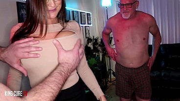 Horny House Wife Alyssia Vera Drains Every Single Cock