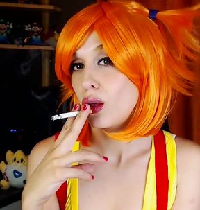 Misty Pokemon Sexy Smoking