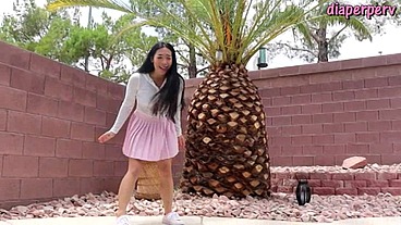 Asian Kiara Star micropenis jerk off encouragement