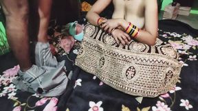 Hot Desi Indian Newly Married Bhabhi Fucking in Doggy Style