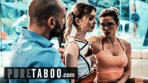 Cory Chase, Marykate Moss And Stirling Cooper - Cheerleader Into Sex With Coach & Her Husband