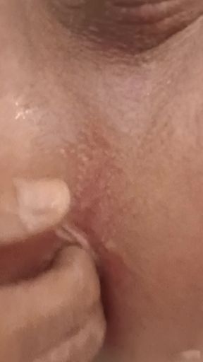 Big asshole pulsating. Gape me lick me. Play wih my hole, suck my big cock.